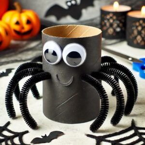 Halloween Cartonnée : Fabriquez tes monstres rigolos avec des rouleaux en carton !