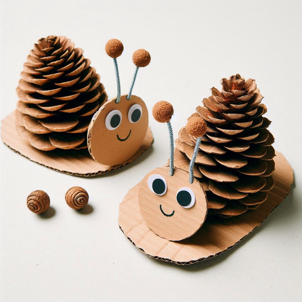 escargot avec pomme de pin caboucadin 4