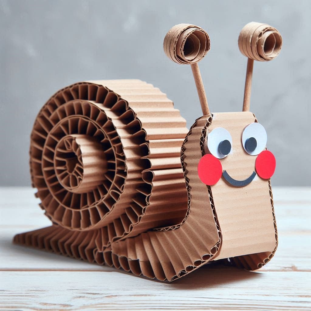 escargot carton ondule 3