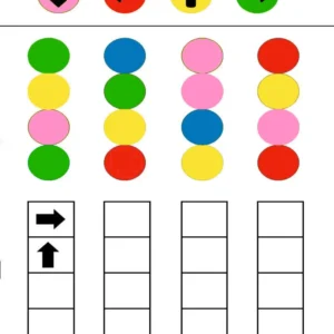 10 fiches maternelles pour apprendre les différentes directions avec les couleurs 10 fiches maternelles pour apprendre les différentes directions avec les couleurs