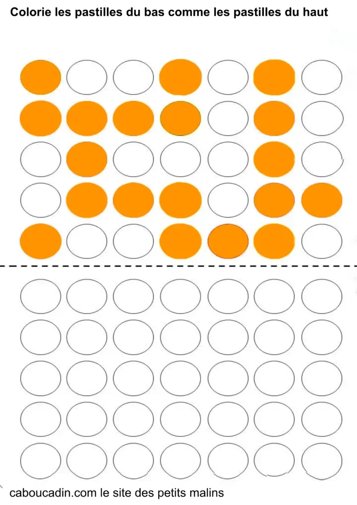 fiche maternelle : apprendre les couleurs en PS