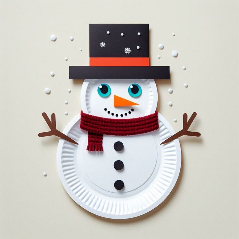 Puzzle sculpture 3D en carton - Bonhomme en pain d'épices & Bonhomme de neige - Cartonic