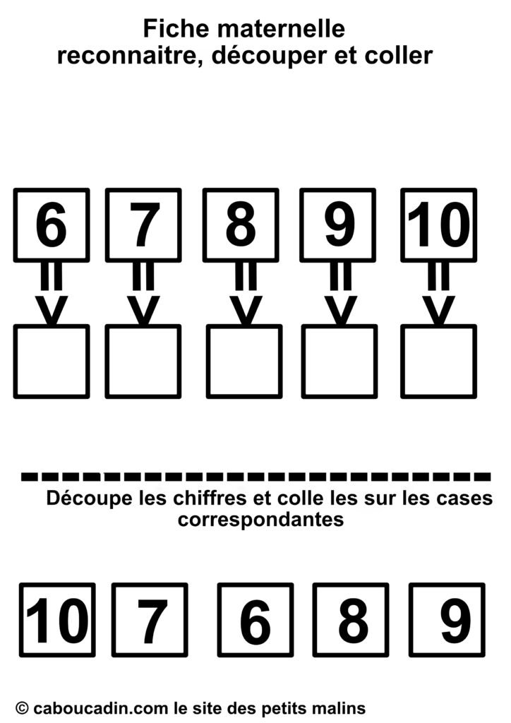 20 fiches maternelles maths avec du découpage et collage 20 fiches maternelles maths avec du découpage et collage