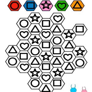 12 fiches maternelles : reconnaitre les formes géométriques