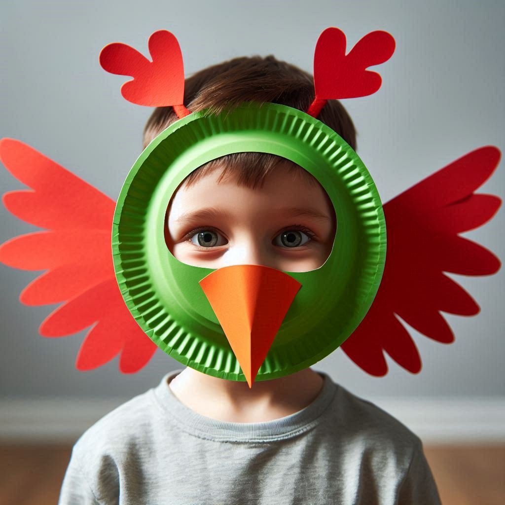 exotique avec assiette en carton 8