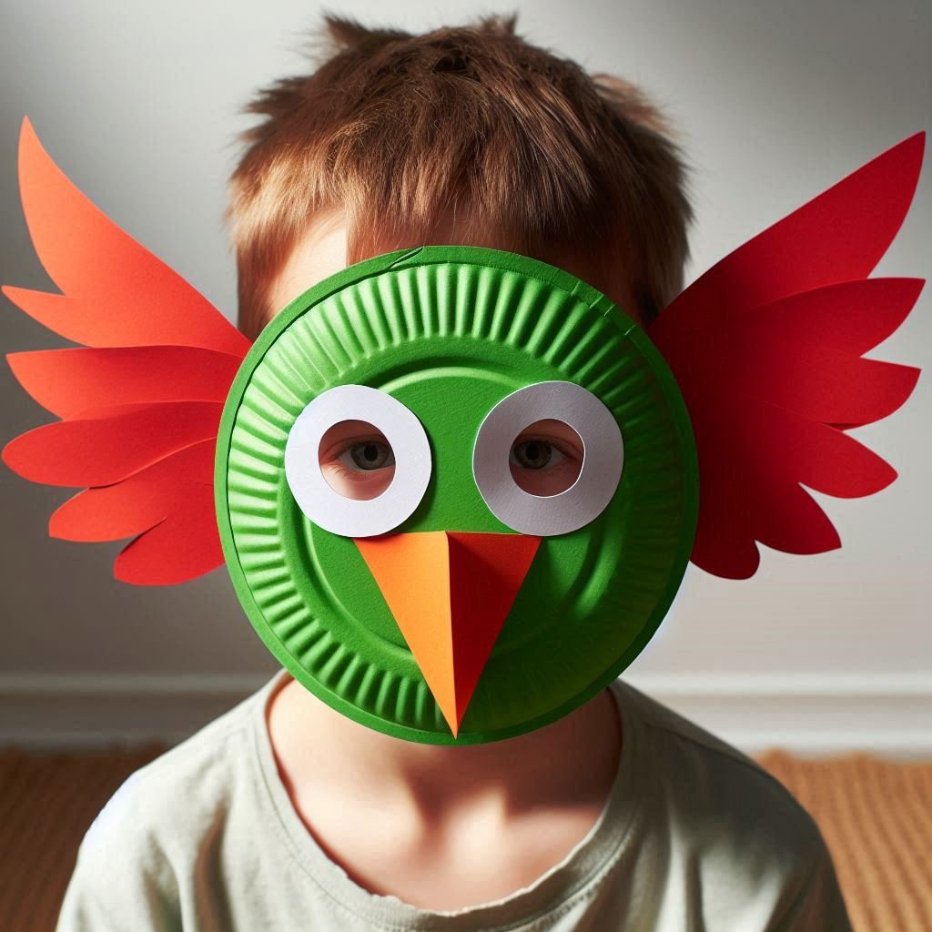 exotique avec assiette en carton 9