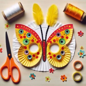 masque-papillon-avec-assiette-en-carton-4