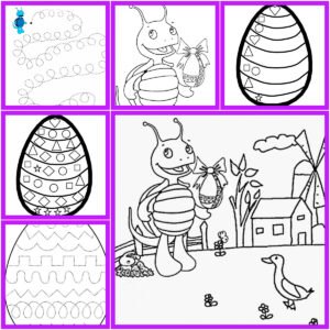 activitecoloriage paques maternelle