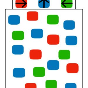 15 fiches maternelles pour se repérer (haut, bas, droite et gauche )