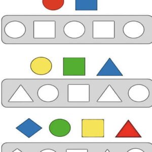 10 fiches maternelles pour apprendre les formes géométriques et les couleurs