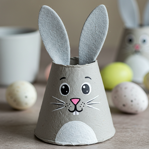 lapin paques avec boite a oeufs 4