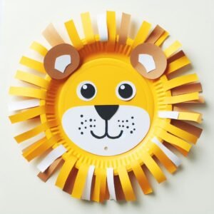 masque-de-lion-avec-assiette-en-carton-13