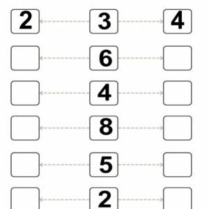 10 Fiches activité numération maternelle : écrire les chiffres avant et après