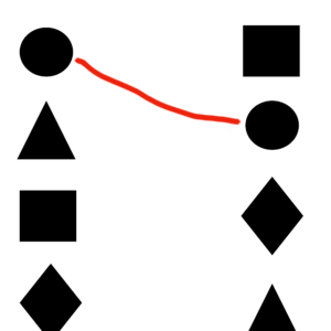 10 fiches maternelles : relier les mêmes formes géométriques 10 fiches maternelles : relier les mêmes formes géométriques