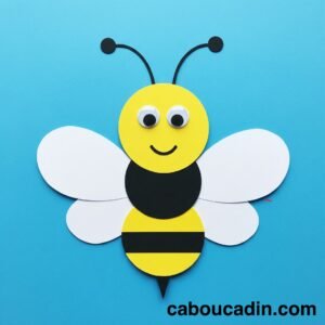 abeille-avec-papier-colore-maternelle-5