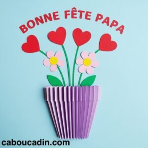 carte-bonne-fete-pap-boquet-de-fleurs-1