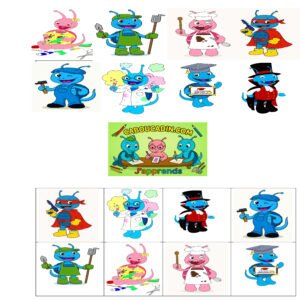 15 fiches d'observation pour les enfants de la classe de maternelle