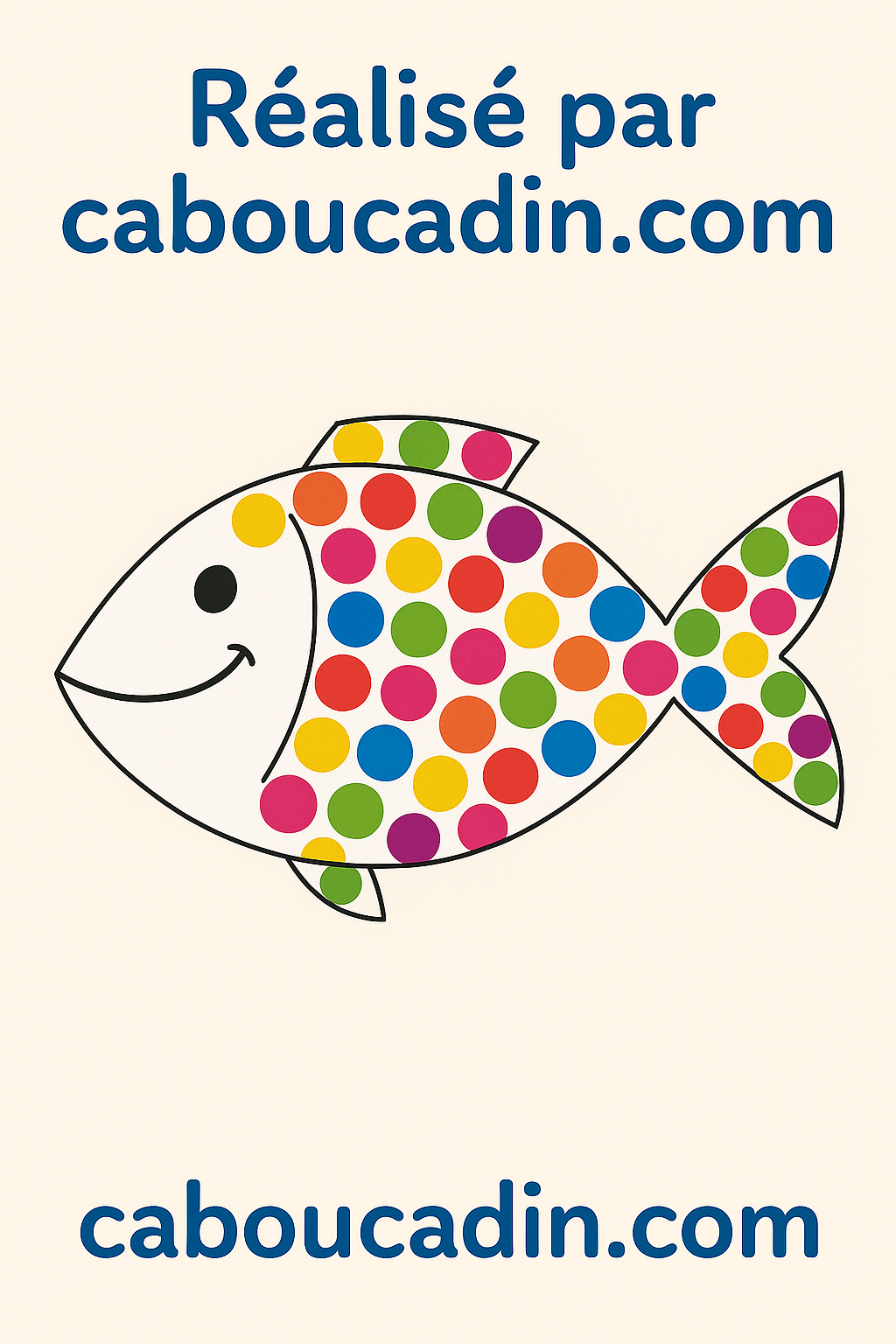 poissons gommettes COULEURS caboucadin 4