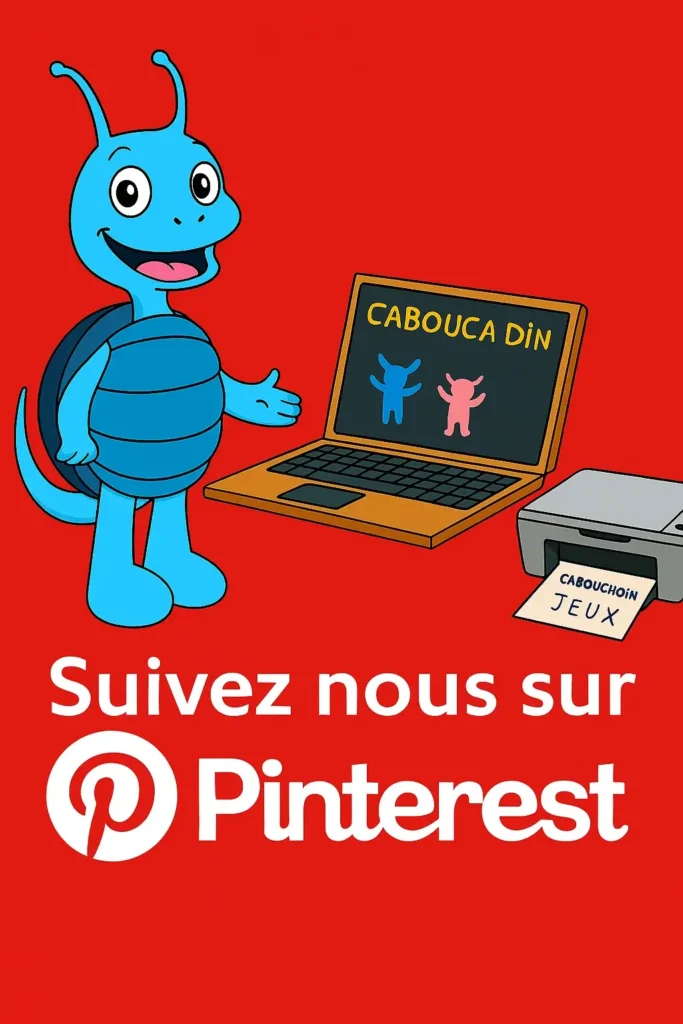 logo pinterest jeux a imprimer caboucadin