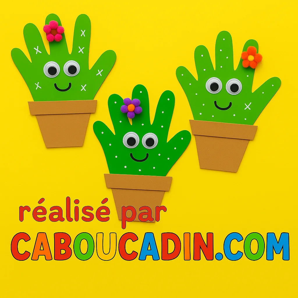 cactus avec empreintes de main 3