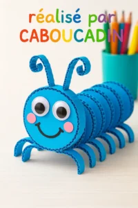 chenille-avec-carton-ondule-bleu