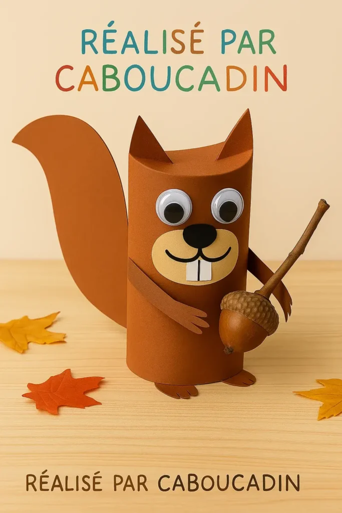 ecureuil avec rouleau en carton 2