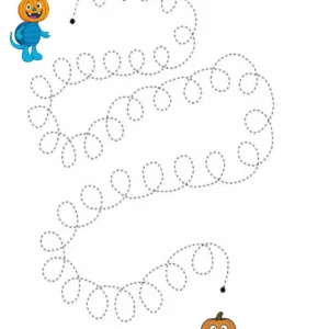 15 fiches graphisme Halloween maternelle