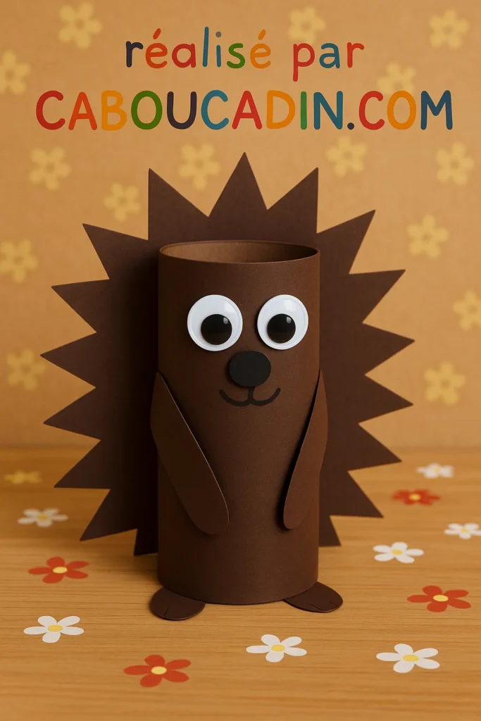 herisson avec rouleau en carton 1