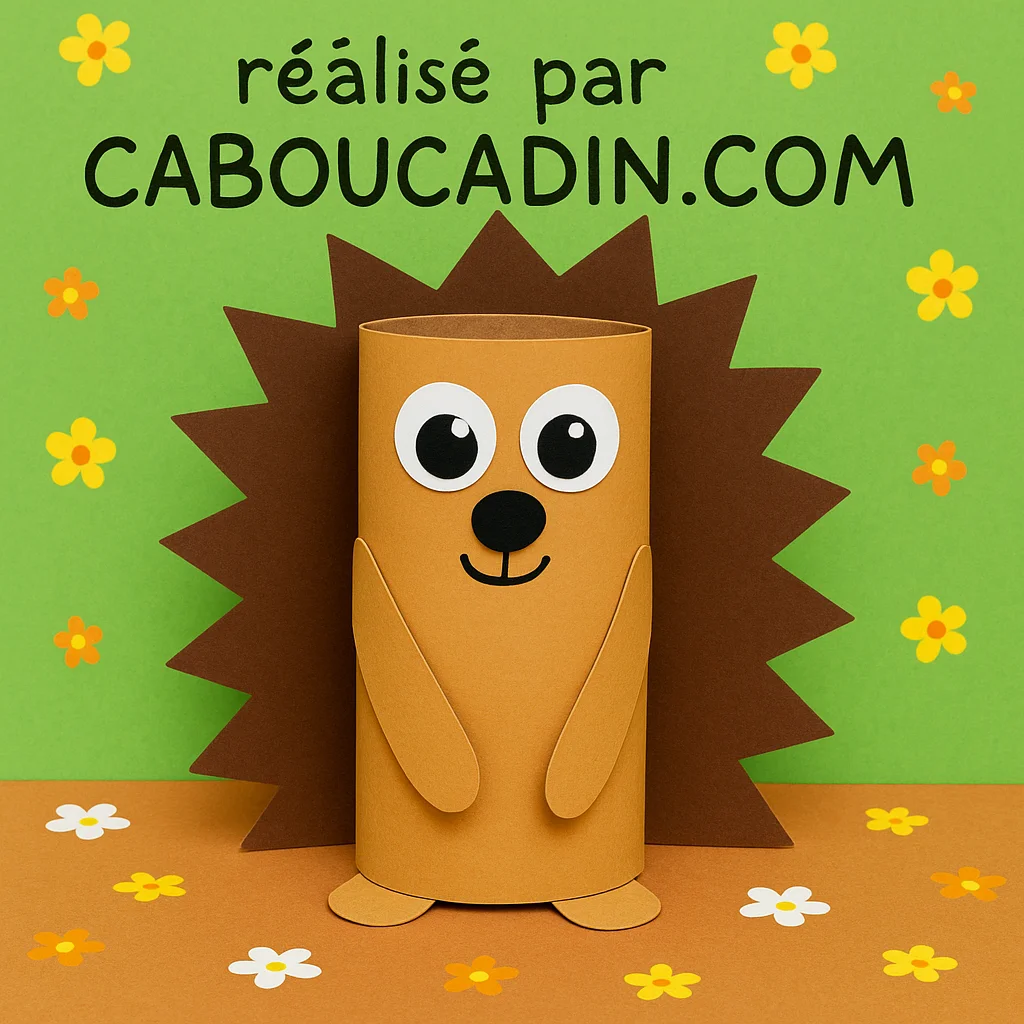 herisson avec rouleau en carton 2