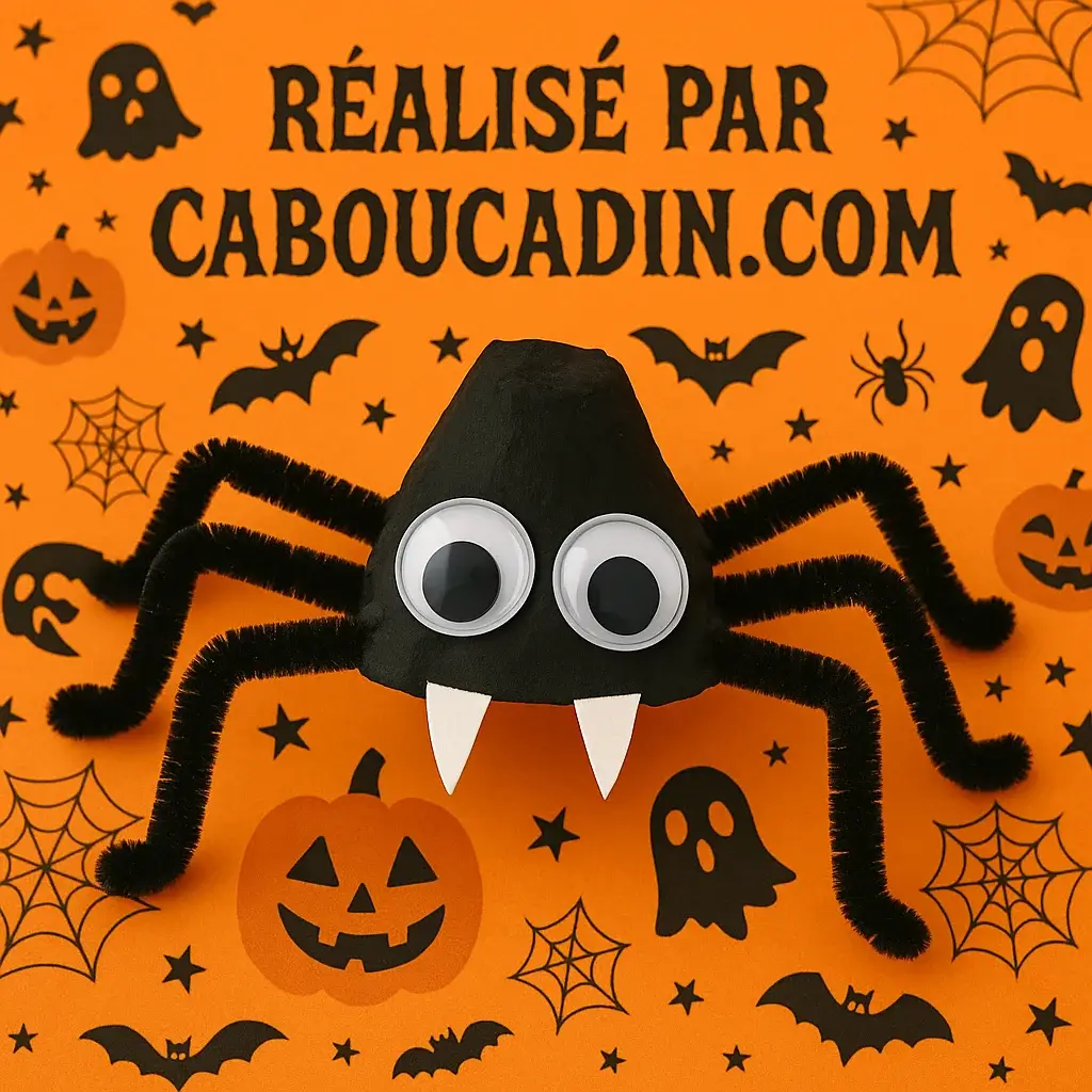 araignee avec boite a oeuf 2