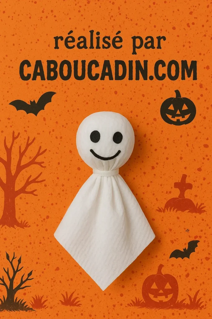 fantome hallowwen avec du tissu 1