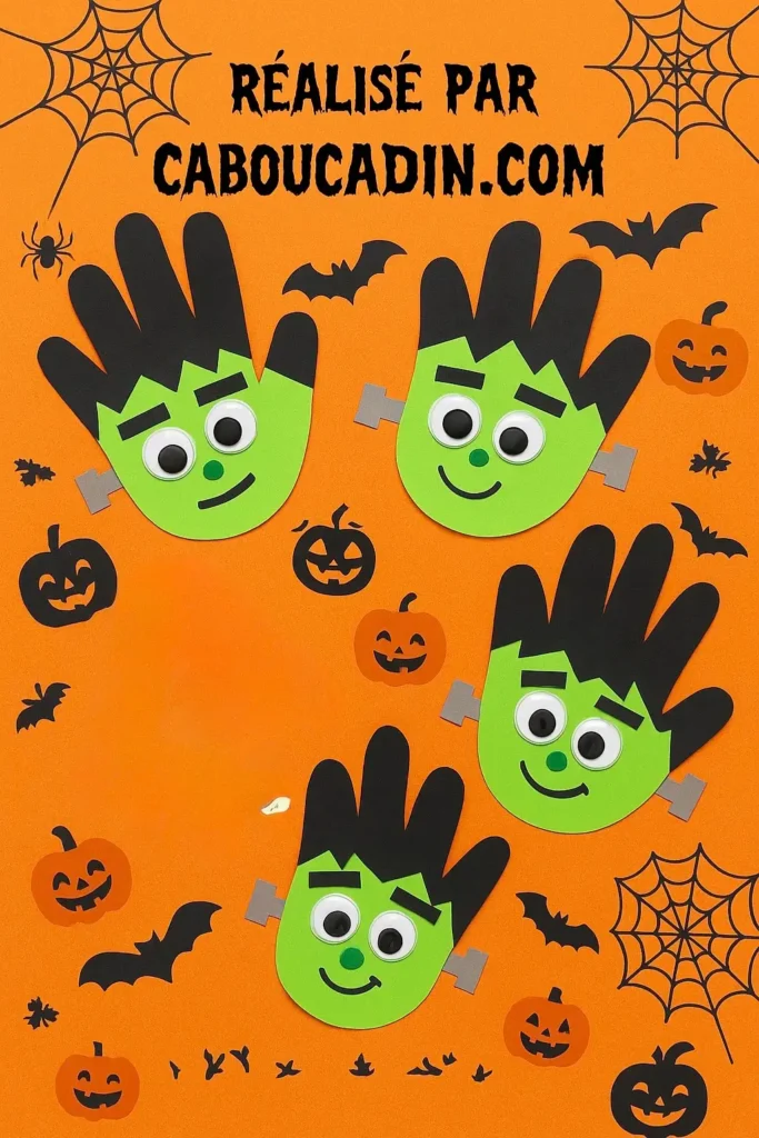 Bricolage Halloween : fabriquer un Frankenstein avec les petites mains des enfants Bricolage Halloween : fabriquer un Frankenstein avec les petites mains des enfants