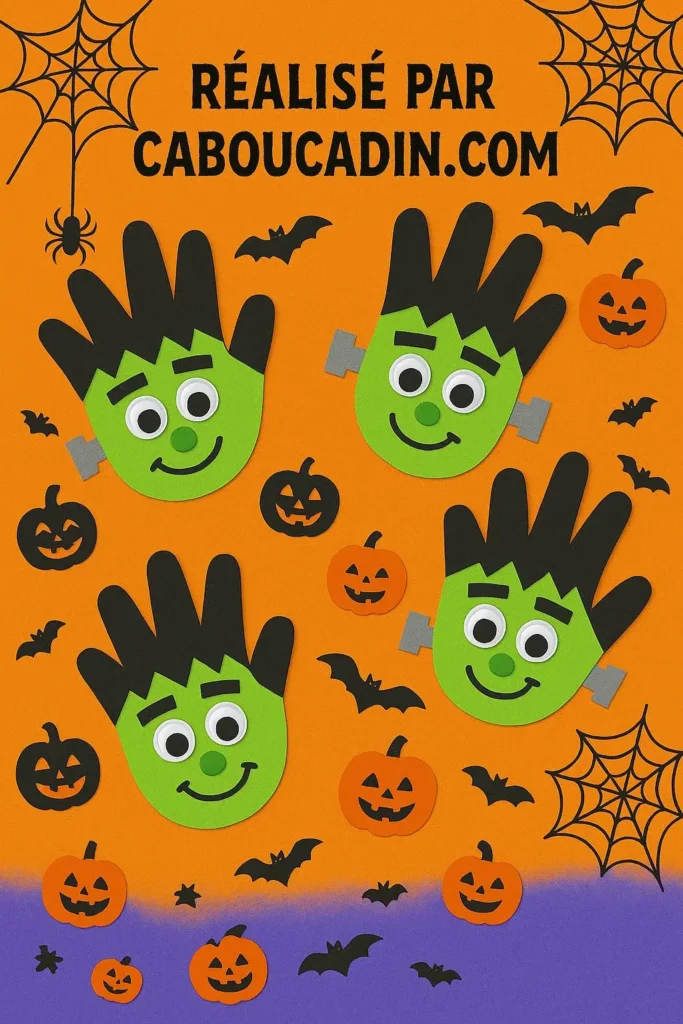 frankenstein avec empreintes de mains 2