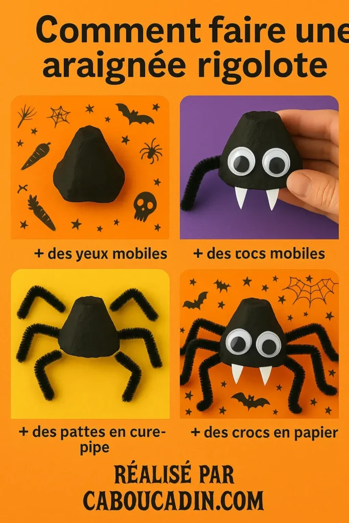 illustration tuto araignee avec boite a oeuf 1