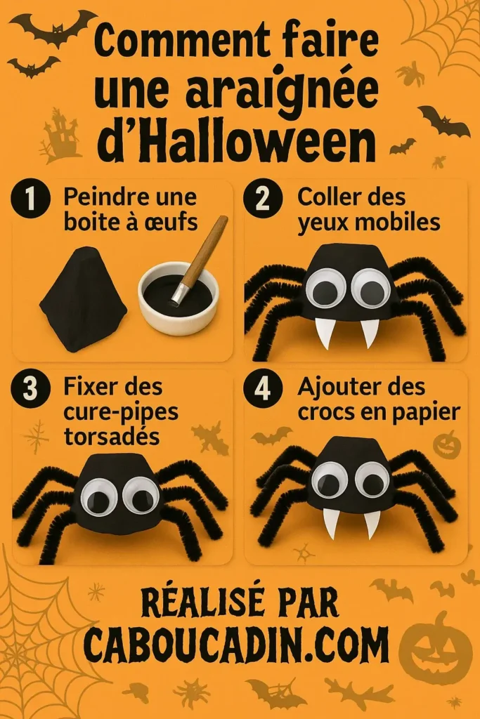 illustration tuto araignee avec boite a oeuf 2