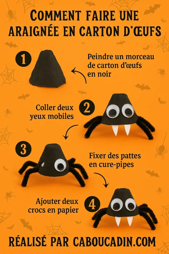 illustration tuto araignee avec boite a oeuf 3