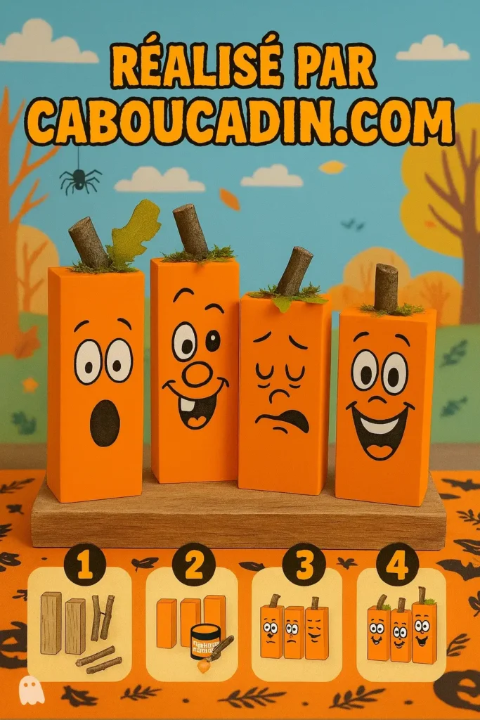 illustration tuto citrouilles halloween avec boites en bois 1