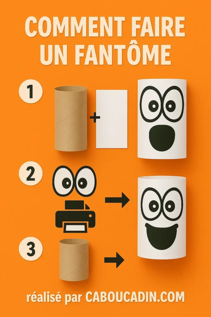 illustration tuto fantome hallowen ave rouleau carton papier toilette 4
