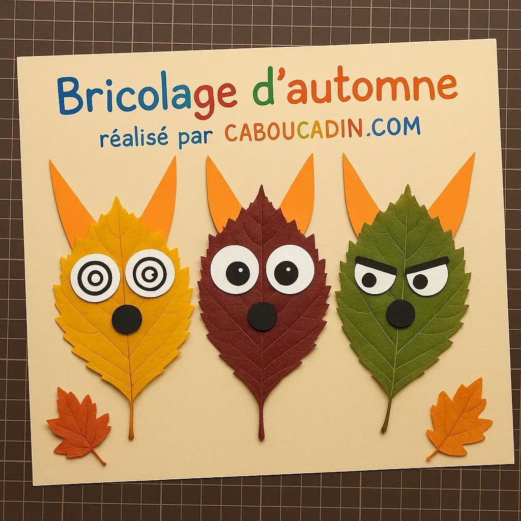 chiens loups avec feuilles mortes automne 2