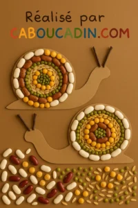 escargot-realise-a-partir-de legumes-sec-1