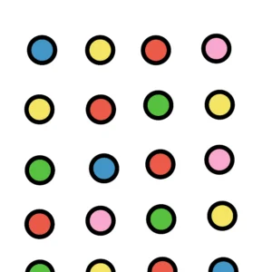 Fiche maternelle couleurs : reconnaître et entourer la bonne couleur