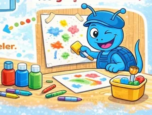 Peindre avec des glaçons colorés : activité créative facile pour enfants peindre-avec des-glaçons-colores_3