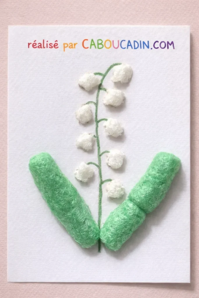 brin de muguet avec playmais