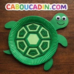 tortue-realisée-avec-assiette-en-carton