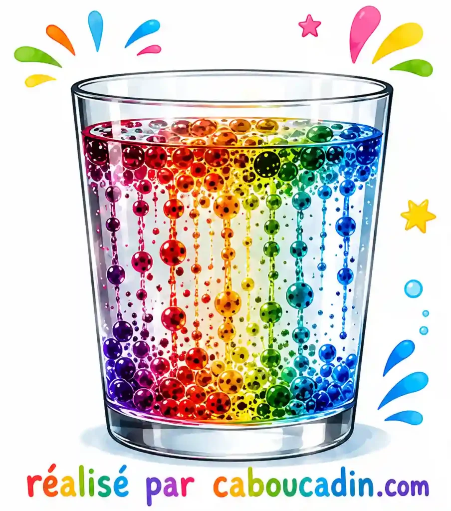 Experience Arc en Ciel dans un Verre