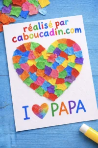 coeur-avec-patchwork-avec-papier-colore