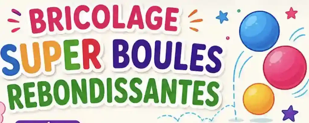 fabriquer super balles rebondissantes