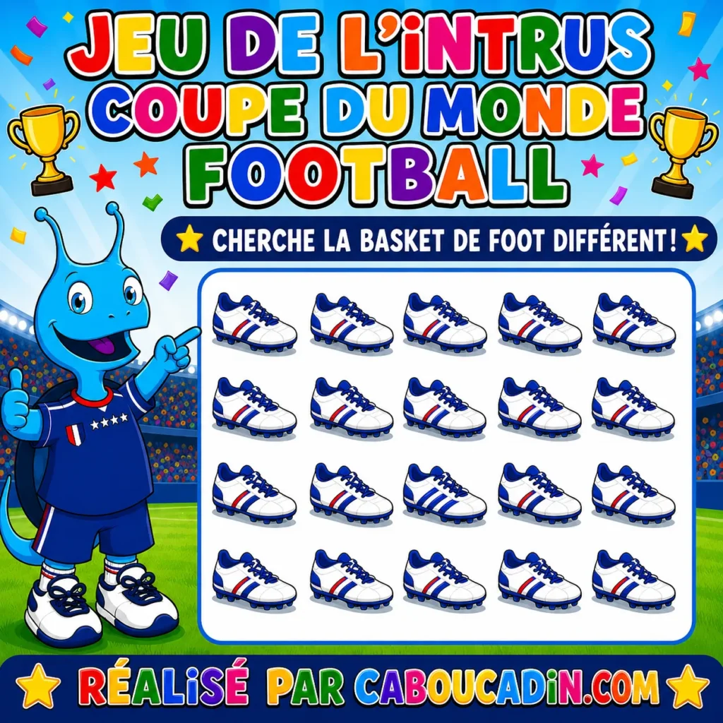 Fiche maternelle : Cherche la basket différente pour Coupe du Monde football fiche intrus basket coupe du monde foot 1