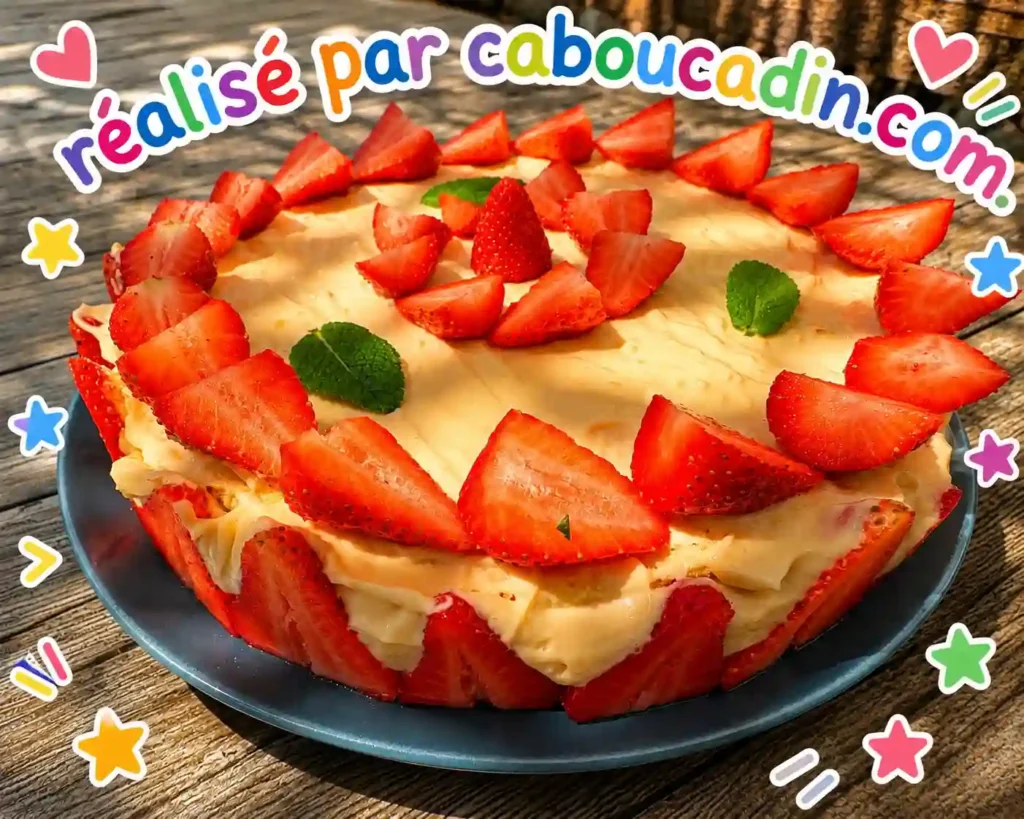 recette fraisier maison