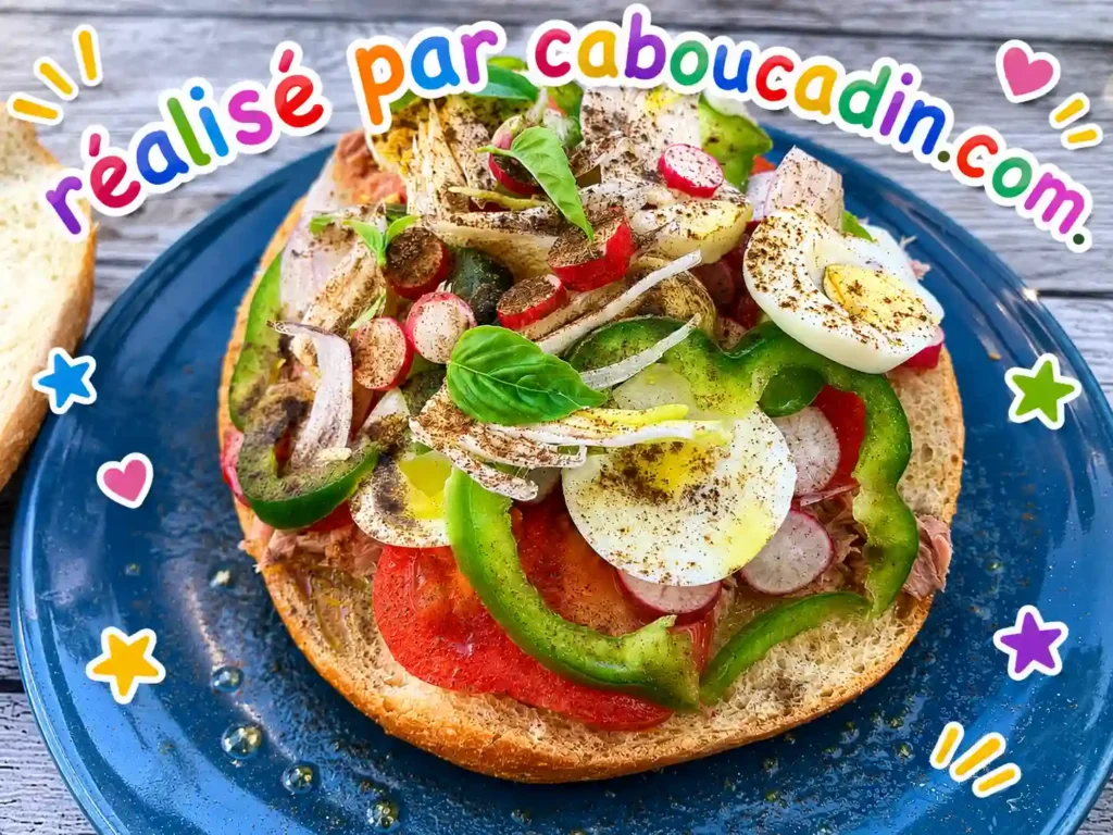 Recette du pan bagnat niçois à préparer avec les enfants recette pan bagnat nicois 1